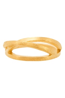 Позолоченное кольцо с объемным дизайном Joidart Barcelona