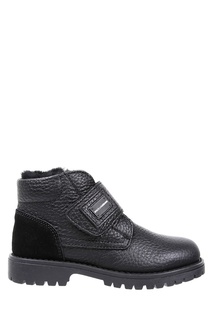 Черные кожаные ботинки Dolce&Gabbana Kids