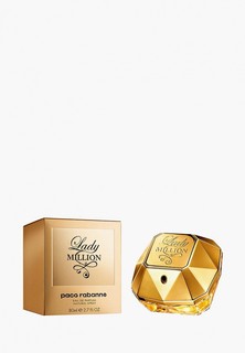 Парфюмерная вода Paco Rabanne LADY MILLION, цветочно-фруктовый древесный аромат, 80 мл