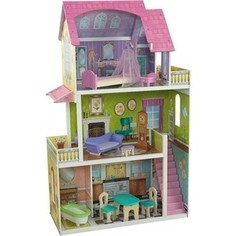 KidKraft Кукольный домик Барби Флоренс (Florence Dollhouse) с 10 предметами мебели (65850_KE)