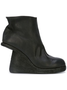 ботильоны на танкетке Guidi