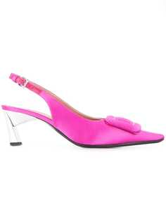 buckle detail slingback pumps Marni