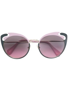 cat-eye frame sunglasses Miu Miu Eyewear
