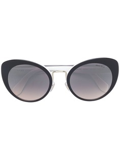 cat-eye frame sunglasses Miu Miu Eyewear