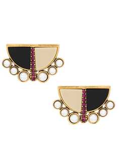 embellished earrings Camila Klein