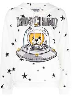 Teddy logo hooded sweatshirt Moschino