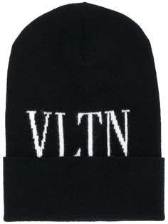 logo knit beanie Valentino