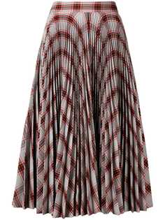 плиссированная юбка с геометрическим принтом Calvin Klein 205W39nyc