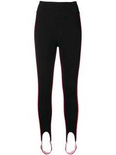 striped panel stirrup leggings Calvin Klein 205W39nyc