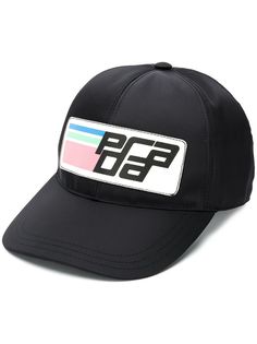 бейсбольная кепка с логотипом Prada