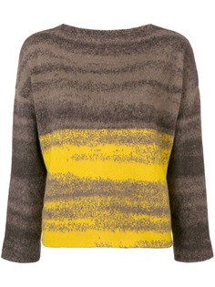 свитер с длинными рукавами и эффектом градиента Dusan