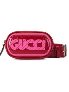 кошелек на пояс с логотипом Gucci