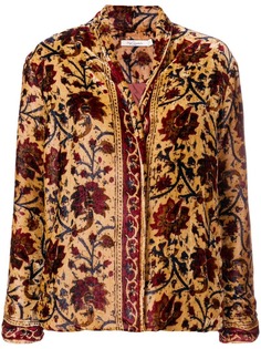 пиджак с цветочной вышивкой Mes Demoiselles
