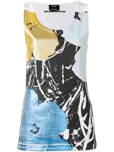 топ дизайна "колор-блок" с цветочным принтом Calvin Klein 205W39nyc