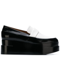 two-tone loafers Clergerie