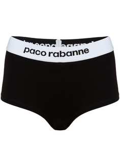трусы-брифы с логотипом Paco Rabanne