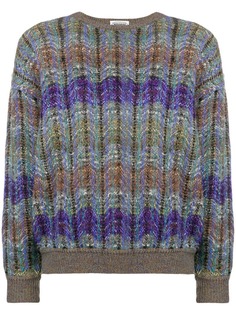 свитер с зигзагообразным узором Missoni Vintage