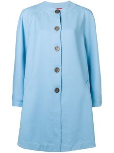 пальто расклешенное без воротника Emanuel Ungaro Vintage