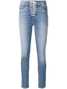 джинсы со шнуровкой Hudson