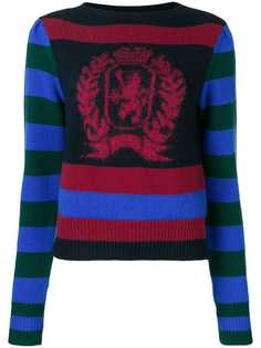 свитер с полосками и логотипом Hilfiger Collection