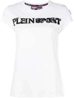 футболка с кружевным логотипом Plein Sport