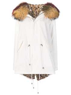 dyed fur trim parka Furs66