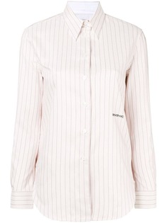 приталенная рубашка в полоску Calvin Klein 205W39nyc