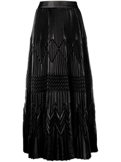 длинная плиссированная юбка Givenchy