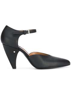 Swan ankle strap pumps Laurence Dacade