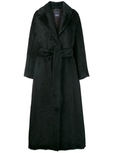 пальто свободного кроя с искусственным мехом 'S Max Mara