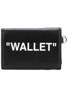 3 fold wallet Off-White