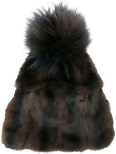 fox fur beanie Liska