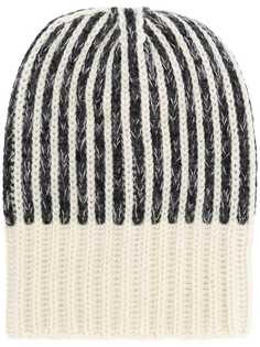 stripe knit beanie Saint Laurent