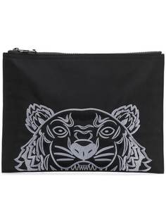 клатч с изображением тигра Kenzo