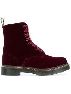 бархатные ботильоны Dr. Martens