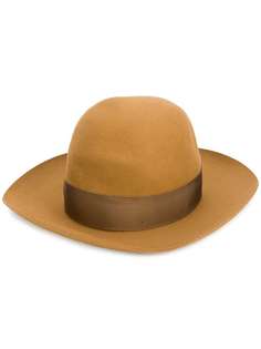 классическая широкополая шляпа Borsalino