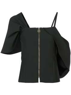 топ на молнии на одно плечо Osman