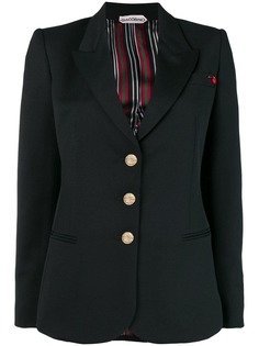 fitted peaked lapel jacket Giacobino
