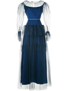 layered tulle evening dress Alexis Mabille