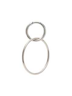 metallic sterling silver belt ring Martine Ali