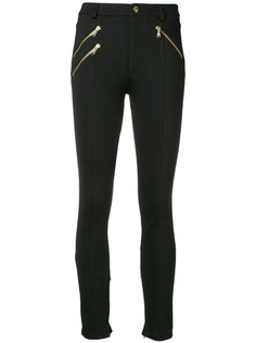 леггинсы с молниями спереди Versace Jeans