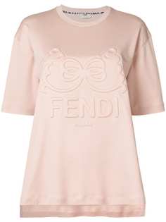 logo crewneck T-shirt Fendi