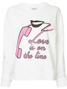 Love Is On The Line printed top Yazbukey