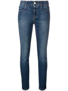 джинсы скинни с заклепками в форме звезд Stella McCartney