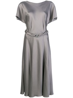 платье миди с запахом Alberta Ferretti