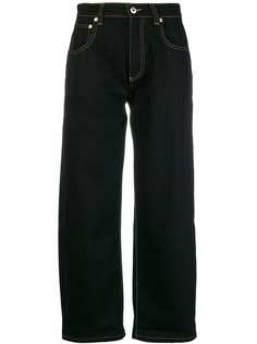 укороченные джинсы с мужском стиле Carven