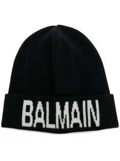 logo beanie hat Balmain