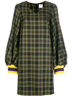 tartan knitted shift dress Ultràchic