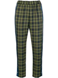 star stripe tartan trousers Ultràchic