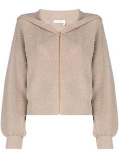 кардиган с панелями вязки крючком See By Chloé